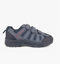 Touch Fasten Wide Fit Walking Shoe - MJ431